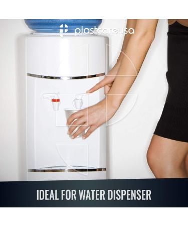 200 Disposable 5oz Plastic Cups - Pink Ribbed Design for Drinking & Dental Rinse - Buy Online on GoSupps.com