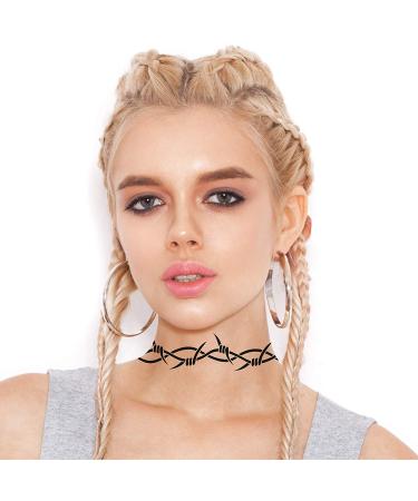 Large Barbed Wire Temporary Tattoos Variety Pack | 6-Pack | Skin Safe | MADE IN THE USA - Buy Online on GoSupps.com