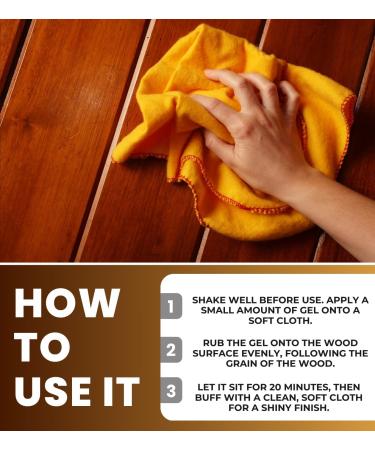 Howard Feed & Wax Furniture Polish - 2 Pack with Microfiber Towel - Beeswax Wood Conditioner for Enhanced Grain & Finish Preservation - Ideal Wood Polisher - 8 oz - Buy Online on GoSupps.com