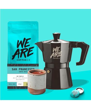 Coffee Beans 227g Bag Whole Bean Coffee Costa Rica Coffee Beans Chocolate & Fruits Notes 100% Arabica Medium Roast Speciality Freshly Roasted Single Origin (We Are Coffee Co) Whole Bean 227 g (Pack of 1) - Buy Online on GoSupps.com