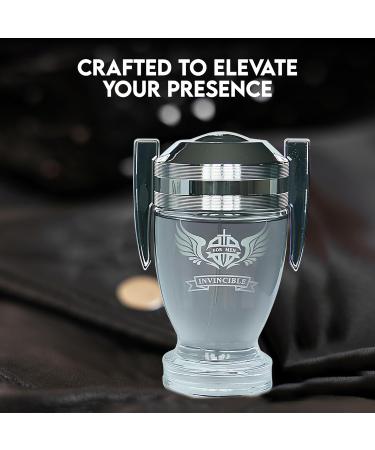 Men's Cologne Invincible Eau De Toilette Body Spray Fragrance For Men- Daywear Casual Daily Perfume Set with Suede Pouch- 3.4 Fl Oz Bottle- Ideal EDT Beauty Gift for Birthday Anniversary - Buy Online on GoSupps.com