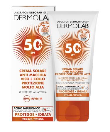 DERMOLAB Dermolab Anti-Dark Spot Sunscreen for Face and Neck SPF 50+ Water Resistant - 50 ml