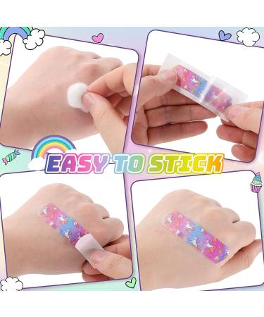 120 Kids Cartoon Bandages Bulk - Waterproof & Colorful Strips for Children's Cuts, Scrapes & Burns - Buy Online on GoSupps.com