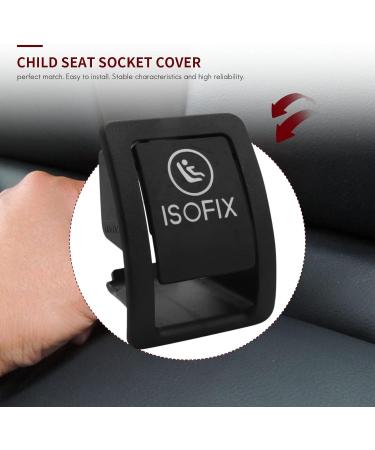 Jvareaty ISOFIX Car Seat Switch Cover for W205 C300 C350 C200 C180 (2015-2016) - Black | Premium Quality Auto Accessories - Buy Online on GoSupps.com