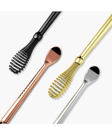 Herolland Ear Wax Removal Tool Ear Cleaner Ear Cleaning Kit Earwax Removal Kit 4pcs Ear Wax Removal Kit Ear Wax Remover q Tips for Ears Ear Pick Ear Cleaning Sunset Golden
