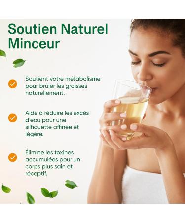 Nature Slim Tea Extra Strong - Slimming Herbal Tea with Purifying Detoxifying and Laxative Effects - Detox Tea Improves Digestion - Buy Online on GoSupps.com