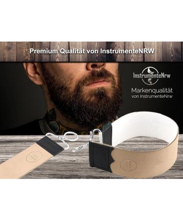Strop Professional Leather Strop | 2-Sided Leather & Linen Razor Strop for Precision Shaving | International Shipping Available - Buy Online on GoSupps.com