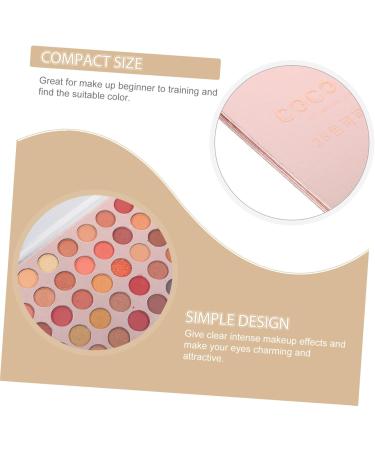 WOONEKY 35 Makeup Accessories Matte Eyeshadow Compact Eyeshadow Palette Cosmetic Pallet Eyeshadow Powder - Buy Online on GoSupps.com