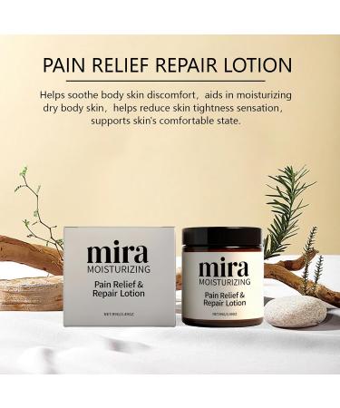 Mira Relief & Repair Lotion Mira Pain Relief Lotion Use natural plant ingredients Moisturizing &Fast-Absorbing (Mira lotion - 2 Bottle) - Buy Online on GoSupps.com