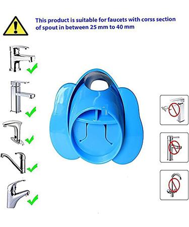 YIQI WATING ARE INTERATION FOR KAFTEN - 2 Animal Faucet Expansion Caps for Sink Handwash Solution for Babies Toddlers & Children (Elephant & Duck) - Buy Online on GoSupps.com