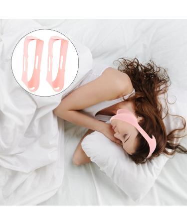 COHEALI 2Pcs Anti Snore Straps for Effective Snoring Prevention - Pink - Buy Online on GoSupps.com