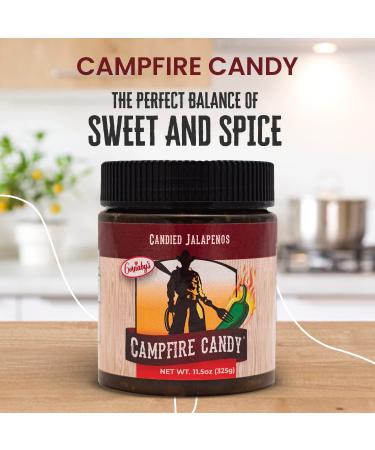 Cornaby's Campfire Candy Relish - Sweet & Spicy Candied Jalapeno Peppers (12 oz) | Plant-Based, Non-GMO, Gluten-Free Gourmet | Made in USA - Buy Online on GoSupps.com