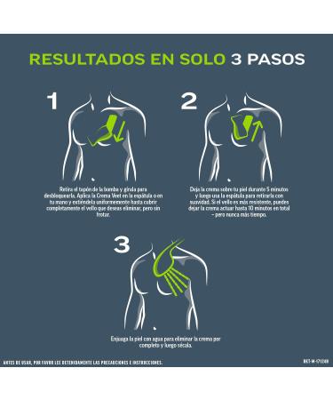  Veet Veet Men 2-Pack Male Hair Removal Creams for Chest Back Arms and Legs Sensitive Skin Grey 400ml - Buy Online on GoSupps.com