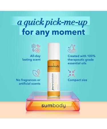 Perfume Oil for Women Puresense Ambrosia - (10ml) Aromatic Roll On Perfumes for Women Therapeutic Grade Oil Blend Organic Body Oil Fragrances Travel Size Women Perfume Made in USA - Buy Online on GoSupps.com
