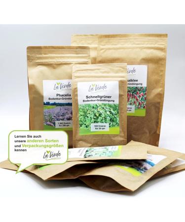 Yellow mustard 1000g for soil/green manure - Buy Online on GoSupps.com