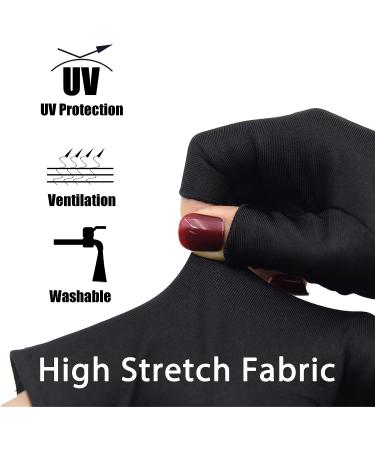 Misoce UV Protection Manicure Gloves for Gel Nail Lamp - Anti UV Tape Included - Buy Online on GoSupps.com