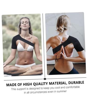 Buy Adjustable Sports Shoulder Pads & Braces Breathable Support Strap for Sports | International Shipping Available - Buy Online on GoSupps.com