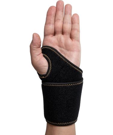 Shop Copper Fit Rapid Relief Unisex Wrist Wrap | International Shipping Available - Buy Online on GoSupps.com