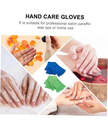 HONMEET 2 Pairs Gel Gloves Moisturizing Fingerless Gloves Overnight Dry Hands Gloves Overnight Moisturizing Hand Gloves for Women Fingerless Cotton Gloves Spa Gloves Dipping - Buy Online on GoSupps.com