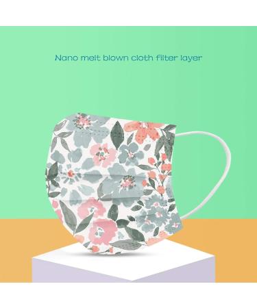 Buy Lulupi 50-Piece One-Way Oral Protection - Printed 3-Layer Dandelion Neckerchief for Mouth & Nose | International Shipping Available - Buy Online on GoSupps.com