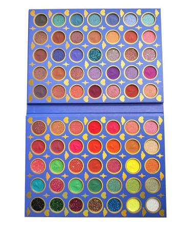 108 Colors Eyeshadow Palette - Long Lasting Shimmer Matte Glitter Eye Shadows - Highly Pigmented Waterproof Makeup