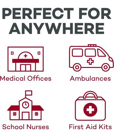 Dealmed Non-Adherent Cohesive Bandage Wrap 2x5 Yards - Self Adherent Non-Woven Wrap for First Aid, Athletics & Animal Wraps - Buy Online on GoSupps.com