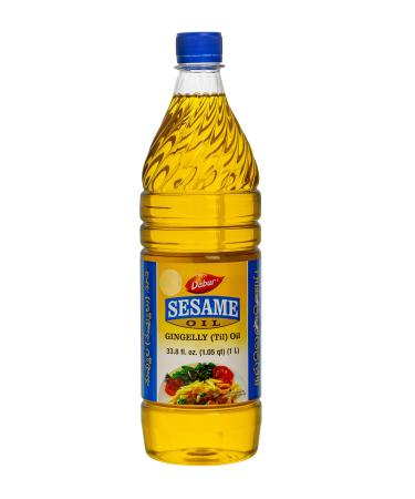 Dabur Sesame Oil - 500ml Multipurpose Edible Oil For Cooking Skin & Hair Ideal For Hair Loss Treatment Skin Care & Massage Promotes Cholesterol Reduction & Overall Well-being
