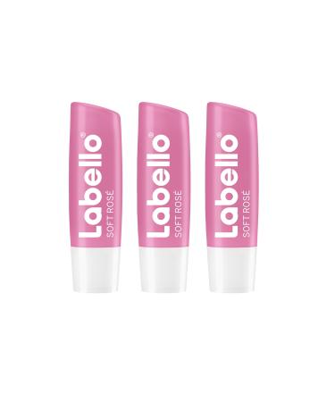 Labello Let's Avo Party Limited Edition in a 3 Series Pack (3 x 5.5g) - lip care stick with avocado oil - protective lip care with SPF 15