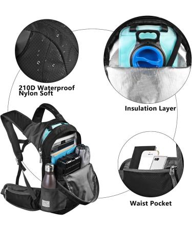Buy Lunodry 2L Waterproof Hydration Backpack - Versatile Bicycle & Outdoor Sports Bag for Men & Women - Perfect for Hiking Skiing MTB & Daily Use - Buy Online on GoSupps.com