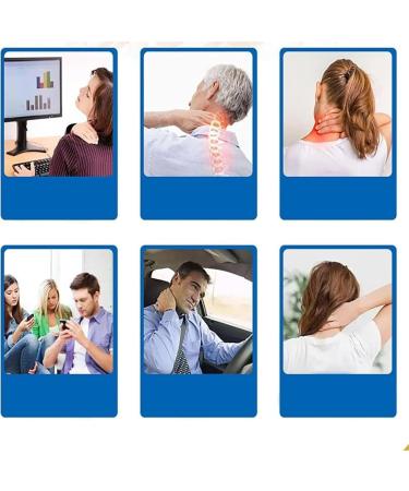 Ergonomic Design Breathable Cozy Health Care Protective Neck Cervicorrect Neck Brace Neck Brace for Neck Pain and Support Grey - Buy Online on GoSupps.com