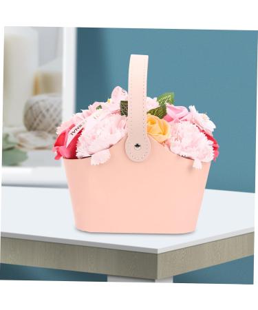 Beaupretty Box Portable Flower Basket Soap Flower Bouquet Floral Body Soap Artificial Flowers Soap Basket Wedding Decoration Artificial Forever Flowers Bride Plastic Leaf Bath Soap Rose - Buy Online on GoSupps.com