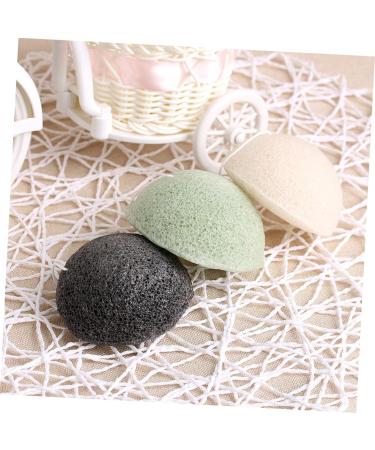 Housoutil Sponges Face Sponge Korean Facial Sponge Deep-Cleaning Sponge Makeup Removal Soonges Facial Sponge Facial Cleaning Sponge Face Wash White Cleansing Noodles - Buy Online on GoSupps.com
