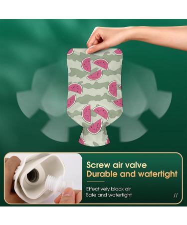 Watermelon Hot Water Bottle with Plush Cover - Hand Warmer for Adults & Kids | 26.5x15.3cm | International Shipping - Buy Online on GoSupps.com