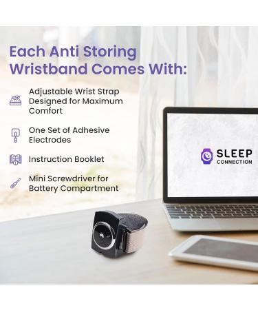 Anti-Snore Wristband - Advanced Bionic Detection Technology for Effective Snoring Relief | Adjustable & Comfortable Device for Men & Women - Buy Online on GoSupps.com