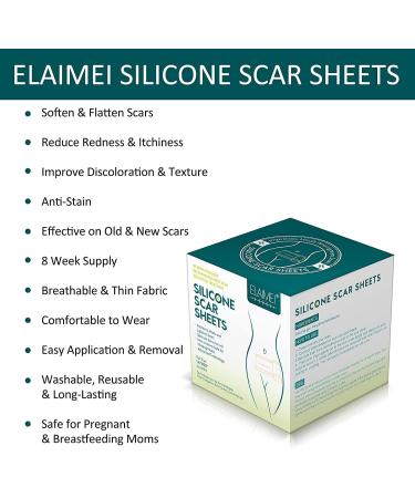 Soft Silicone Scar Sheets - Medical Grade, Waterproof & Reusable - 4CM x 300CM - Buy Online on GoSupps.com