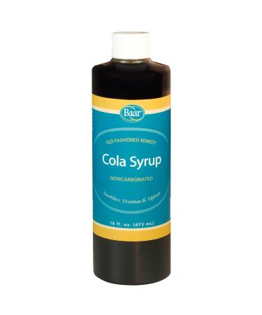 Baar Products - Cola Syrup - Soothes Stomach Relieves Digestive Distress - Supports Kidney Bladder - No Carbonation - 16 oz