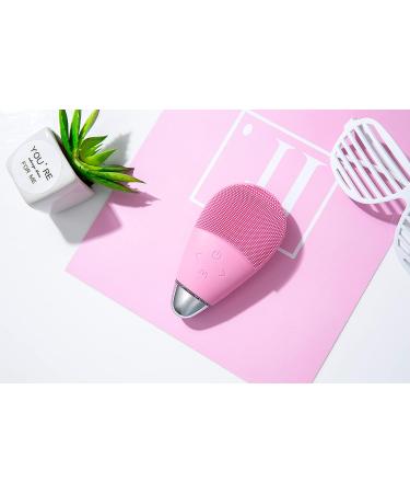 Electric Silicone Facial Cleansing Brush Vibrating Massager - Waterproof & Rechargeable for Deep Cleansing, Blackhead Removal, Exfoliation - Buy Online on GoSupps.com