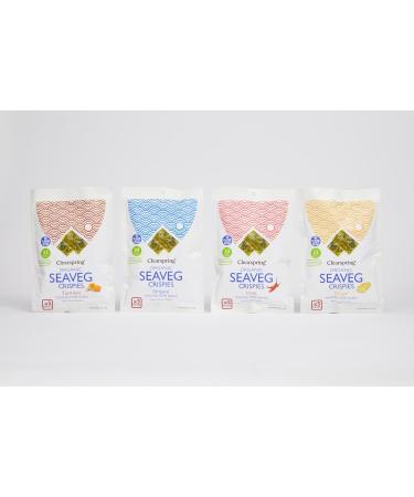 Clearspring Organic Seaveg Crispies Multipack 20g Original 1 g (Pack of 1) - Buy Online on GoSupps.com