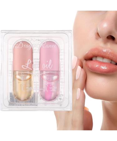  Lambo Plumping Lip Balm Moisturizing Non-Stick Transparent Lip Oil | Lip Gloss Long-Lasting Lip Care Moisturizing Lip Gloss for Women Lambo - Buy Online on GoSupps.com