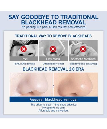 3-Step Blackhead Removal Nose Patch Deep Cleansing Blackhead Remover Nose Strips Newly Upgraded No Peeling No Pain Gentle to The Skin - Buy Online on GoSupps.com