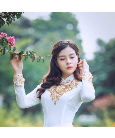 Beaupretty 10Pcs Flower Wreath Headband - DIY Rattan Garland Hairband for Wedding and Festivals - Buy Online on GoSupps.com