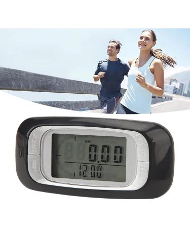 Portable Pedometer Step Meter - Track Steps Calories & Time | LED Light 7-Day Memory - Perfect for Hiking & Walking - Shop Now - Buy Online on GoSupps.com