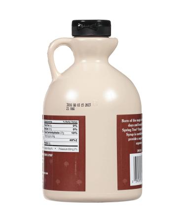 Spring Tree Certified Organic Pure Maple Syrup - 32oz - Buy Online on GoSupps.com