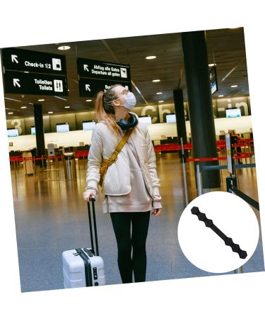 Magiclulu 10pc Masking Hooks - Black Mask Holder & Extension Buckle for Ear Protection | Durable Face Mask Lanyard - Buy Online on GoSupps.com
