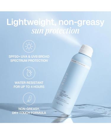 Bali Body Face & Body Sunscreen SPF 50 - Lightweight Water Resistant Vegan UV Protection | Nourishing Vitamin C & Glycerin | Australian Made (175g - Buy Online on GoSupps.com