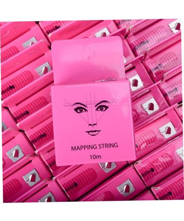 Mipcase 2 Boxes Ink Pattern Embroidery Ruler Accessories for Reliable Eyebrow Ruler Cosmetic Eyebrow Shape - Buy Online on GoSupps.com