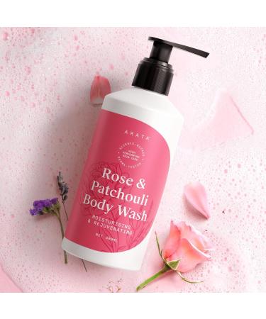 Moisturising Body Wash for Dry & Normal Skin | Rose & Patchouli | Intense Hydration & Long-Lasting Fragrance | Unisex | 300ML - Shop Internationally - Buy Online on GoSupps.com