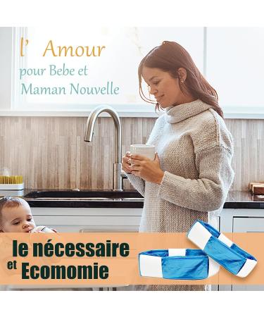 Pack of 4 Odor-Resistant Nappy Bin Bags - Fits up to 800 Nappies - Refill Nappy Bin - Scented and Solid - Buy Online on GoSupps.com