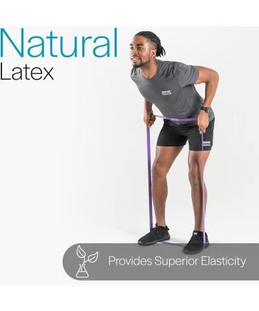 Assisted Pull Up Bands Set - Natural Latex Resistance Strength Training (Light to Extra Heavy) - Buy Online on GoSupps.com