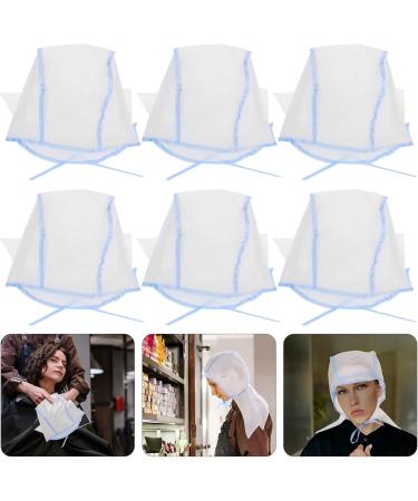 Hohopeti Lot de 12 Bonnets Jetables pour Coloration Capillaire Bleu Taille Unique Film Plastique Imperm able Trous Bonnet de Coiffure de Salon pour M ches Professionnelles et Soins - Buy Online on GoSupps.com